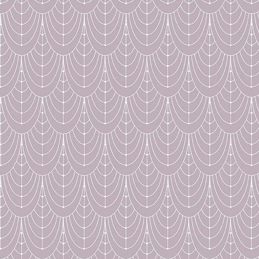 One Yard of Century Prints Deco Curtains in Whisper