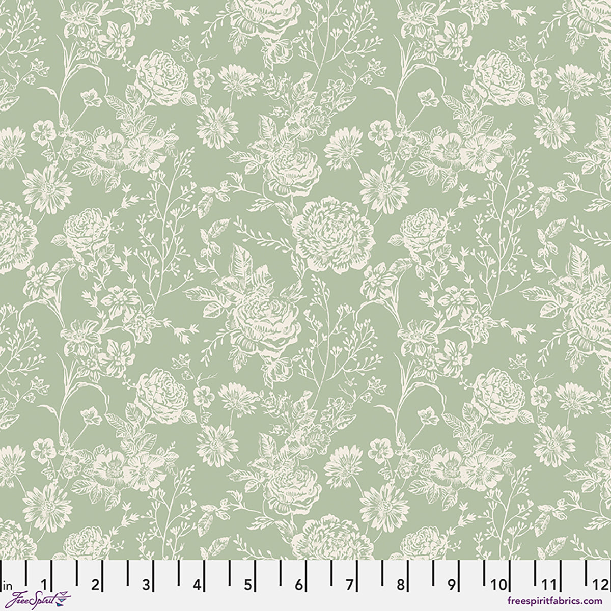 French Farmhouse - Camille in Celadon
