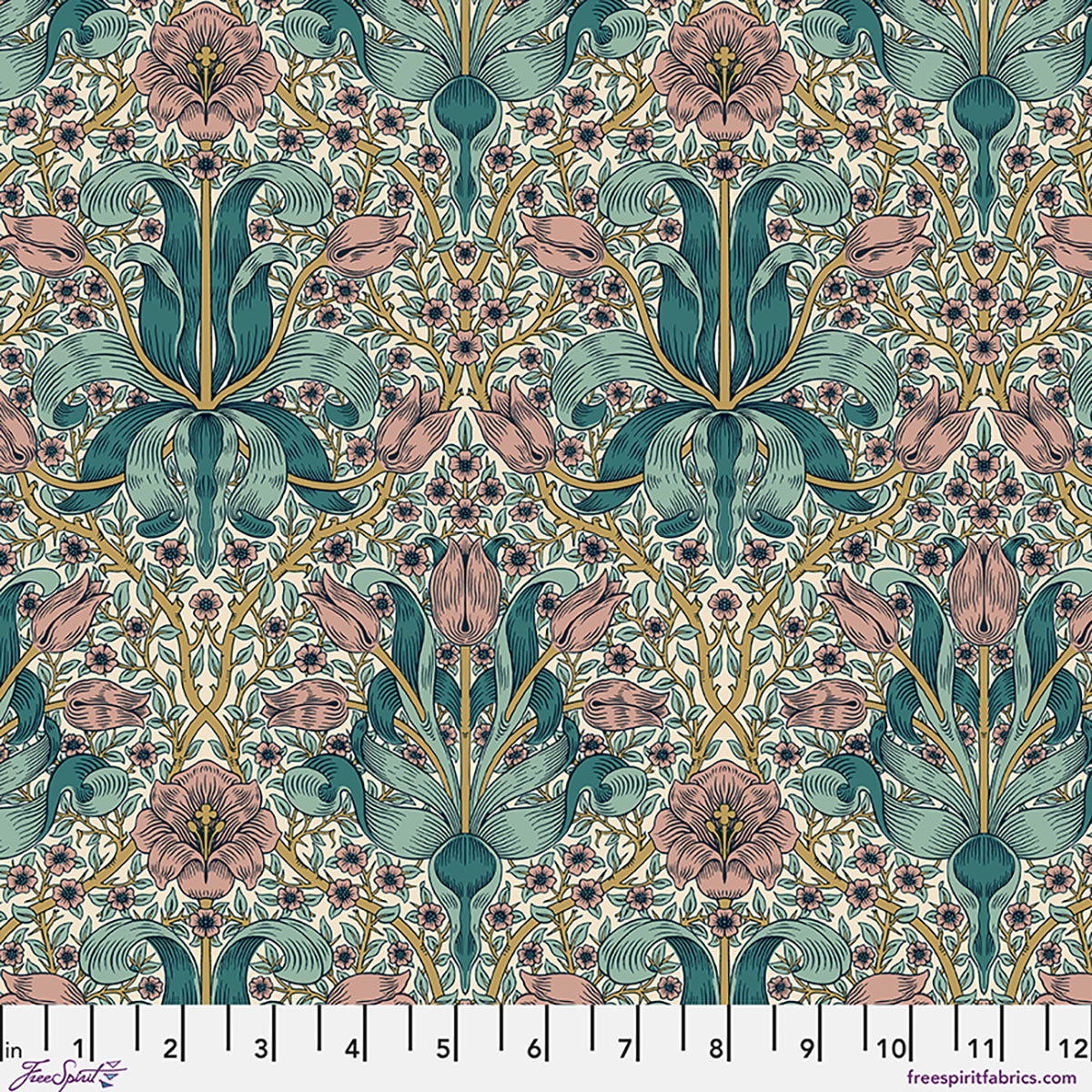 Lodden - Spring Thicket - Teal
