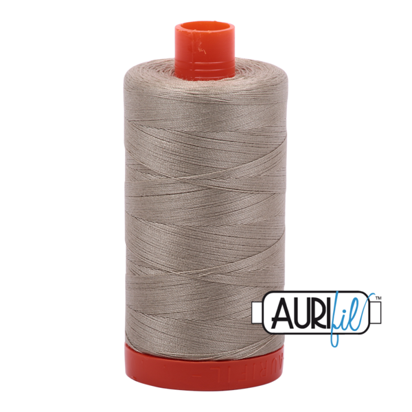 Aurifil Stone (2324) 50wt - Large Spool