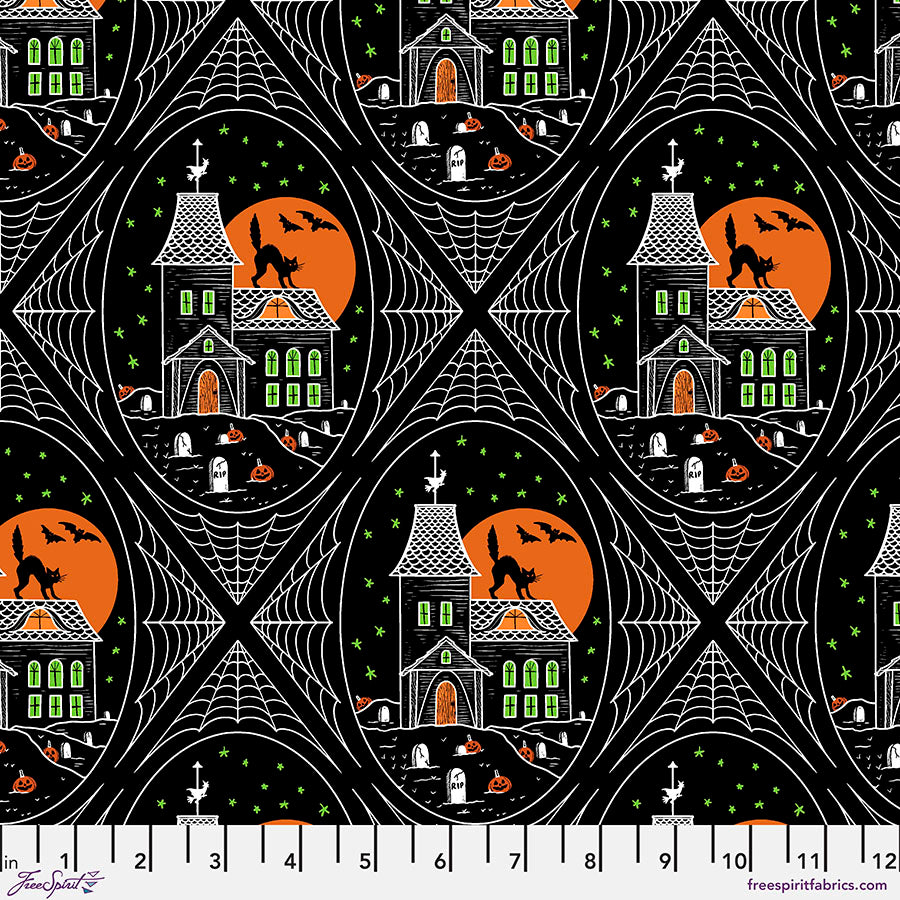 PWRH026.BLACK Haunted House in Black