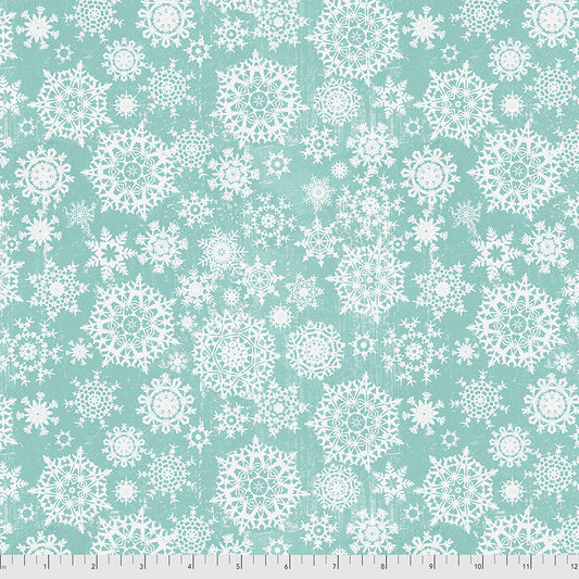 Christmastime -Snowfall in Mint Tim Holtz