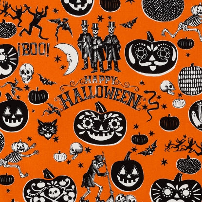 Haunted House - Crafty Calaveras in Orange