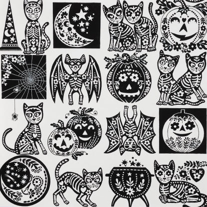 Haunted House - Calavera Cat in Natural