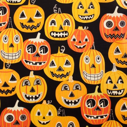 Haunted House - Jolly Jack O Lanterns in Black