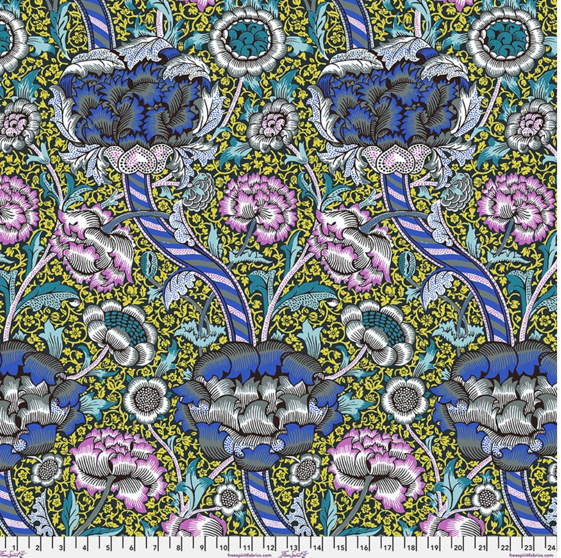 Kaffe x Morris & Co - Wandle in Contrast