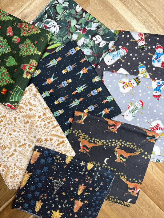8 Fat Quarters (As Pictured)