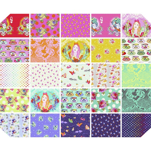 Penelope’s Stash - Fat Quarter Bundle of Curiouser & Curiouser