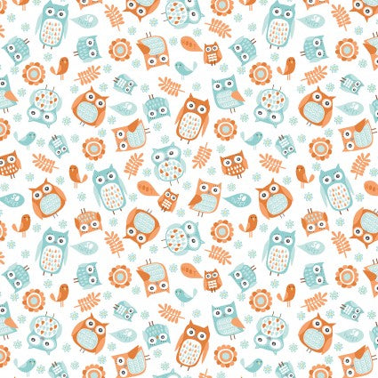 Playhouse Pal - Owl Happy in Turquoise