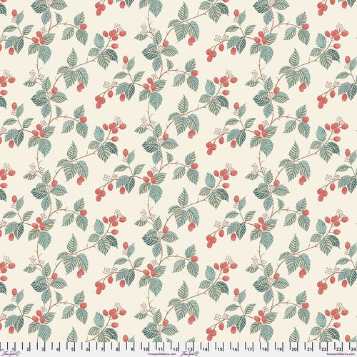 Mini Raspberry Fabric Arboretum - Rubus in Raspberry – The Fabric Curator