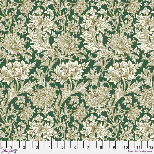 Oxford Holiday - Chrysanthemum Toile in Forest