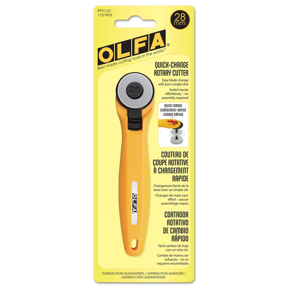 OLFA QuickChange Rotary Cutter - 28 mm