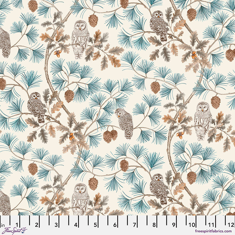 Woodland Blooms - Owlswick in Linen