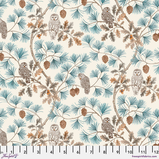 Woodland Blooms - Owlswick in Linen